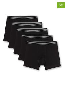 Sanetta Комплект из 5 штук: боксерские трусы черного цвета