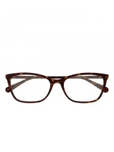 Gucci Eyewear очки в прямоугольной оправе, коричневый