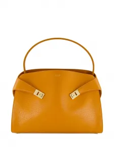 Сумка на плечо Hug среднего размера Ferragamo, оранжевый