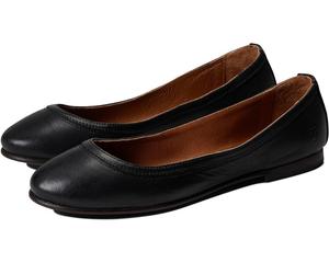 Туфли на плоской подошве Frye Carson Ballet, цвет Black Vintage Veg Tan