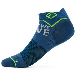 Носки из мериноса Ortovox Alpine Light Low Socks, цвет Mountain Blue