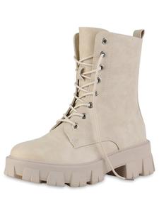 Ботильоны VAN HILL Plateau Boots Isabella, бежевый