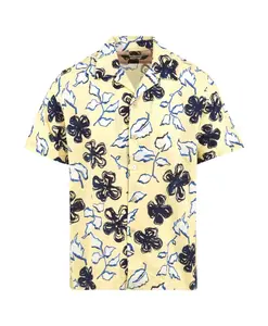 Свободная желтая рубашка для отдыха Paul Smith, мультиколор