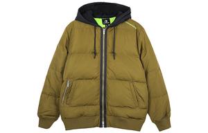 Пуховик мужской зеленый Converse, зеленый