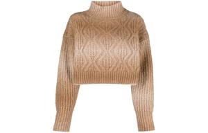 Кабельный укороченный джемпер ROBERTO COLLINA, светло-коричневый