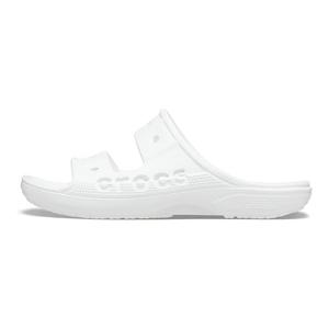 Сандалии-слайды Crocs Baya Unisex с двумя ремешками - белые