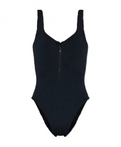 Слитный купальник «Даллас» Hunza G, черный