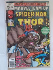 Marvel Team-Up #70 : Featuring Spider-Man and Thor in "Whom Gods Destroy" (Marvel Comics) (Marvel Comics)
