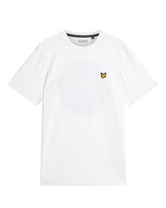 Рубашка Lyle & Scott Geometric Globe, белый