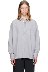 Хлопковая рубашка с тенселом Norse Projects, фиолетовый