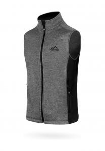 Мужской вязаный флисовый жилет Шаматтава Normani, серый