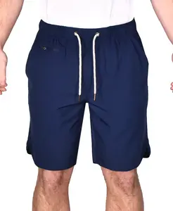 Мужские однотонные гибридные шорты Windjammer Vintage 1946, синий