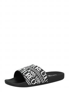 Versace Jeans Couture Мюли 'FONDO SLIDE DIS. SQ1' в черном цвете