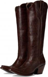 Ботинки Ariat Women's Casanova, Luxe Espresso Croc Print