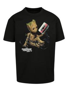 Футболка F4NT4STIC Marvel Guardians Of The Galaxy Vol2 Groot Tape, черный