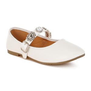 Женские украшенные балетки mary jane Kavana charms London Rag, White