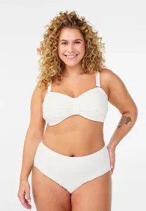 Плавки бикини mit strukturmuster и normaler taillenhöh Zizzi, Bright White