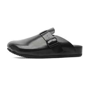 PAVEA Сандалии мужские черные, износостойкие, с закругленным носком и защитой от скольжения