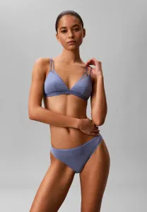 Прозрачный треугольный бюстгальтер Calvin Klein, Blue Tulip