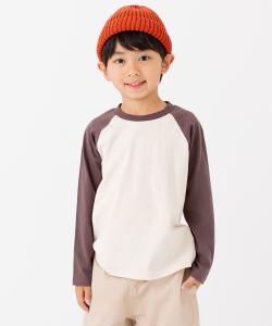 Футболка с длинным рукавом-реглан, 100% хлопок.