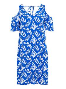 Платье до колена Threadbare, синий