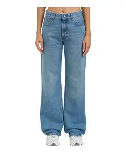 Широкие джинсы Haikure, синий