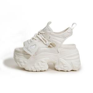 Milan love song Женские сандалии на одной бляшке 9 см белые, цвет White