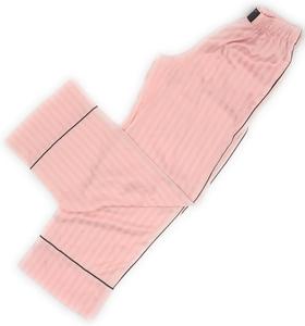 Victoria's Secret пижамные брюки из сатина, Pink/Black Trim
