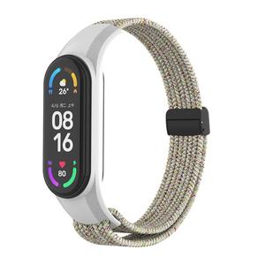 CHENSONG Часы Strap Xiaomi Compatibility Nylon Material, One-piece case/nylon weave [Starlight Dot] magnetic buckle strap