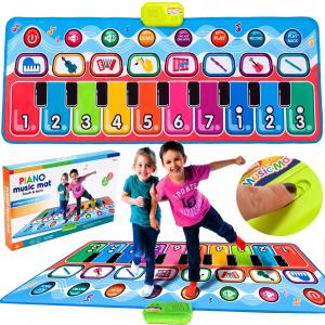 MalPlay, нотный коврик для танцев, 130х48 см.