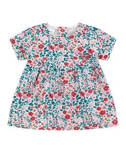 Платье с короткими рукавами и принтом для маленьких девочек Guess, розовый