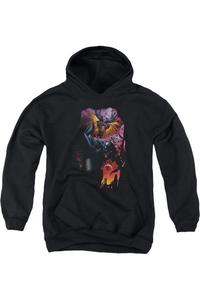 Батмен и Робин №1 Детская толстовка с капюшоном Gildan, черный