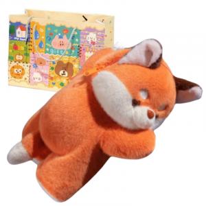 Кроссбоди кукла в виде милого мультяшного животного практичная плюшевая кукла высота 30см Small bubble