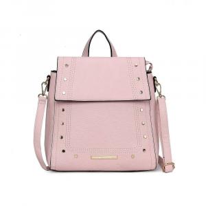 Коллекция Mkf Женский рюкзак-трансформер Elke из веганской кожи от Mia K MKF Collection, розовый