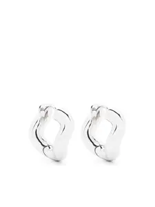 Серьга-кольцо Small Wave Charlotte Chesnais, серебяный