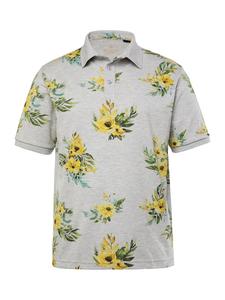 Футболка поло Boston Park, цвет grau melange