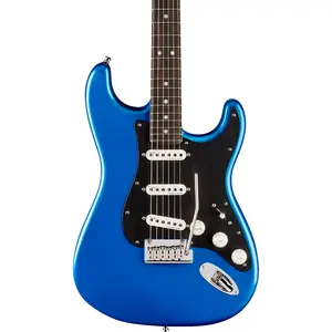 Электрогитара Fender American Ultra II Stratocaster с накладкой из эбенового дерева, Noble Blue
