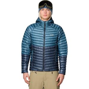 Куртка Mountain Hardwear Ghost Whisperer Hooded Mountain Hardwear, Adriatic Blue/Moon Blue