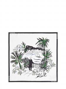 Karl Lagerfeld Платок 'Villa de Vigie' в белом цвете