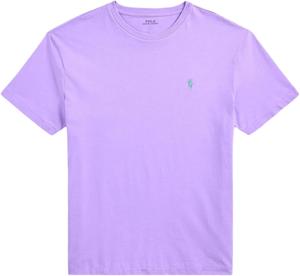 Мужская футболка POLO RALPH LAUREN из хлопкового джерси с круглым вырезом, Rl Light Lilac