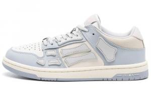 Кроссовки женские Amiri Skel Top Low, серый / синий