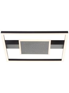 Brilliant 37 x 37 см, 3500 лм, 3000 К, эффект звездного неба, черный