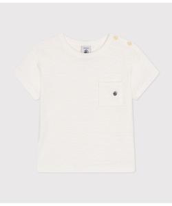 Хлопковая футболка с коротким рукавом и принтом