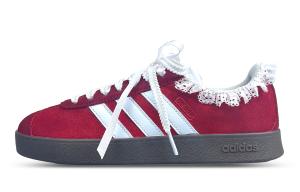 Adidas Neo Износостойкие низкие скейтерские кроссовки унисекс красно-белые, цвет Red