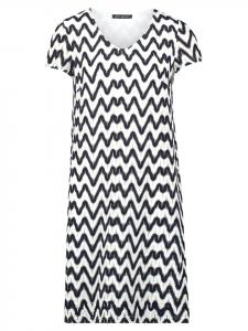 Короткое платье Betty Barclay, темно-синий/белый