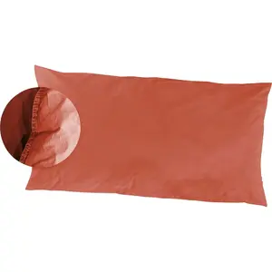 Наволочки Наволочки Stone Washed, (2 штуки) с эффектом stone wash Primera, Rostrot