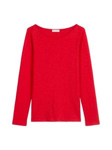 Marc O'Polo Футболка с длинными рукавами Submarine, стандартного размера, ярко-красного цвета