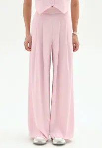 Брюки-Палаццо со складками Rinascimento, Rosa Pastello