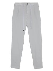 Зауженные брюки чинос Peserico, серый