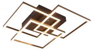 Светодиодный потолочный светильник Nettlife Crane, черный - металл - 40 x 9 x 40 см